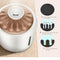 AiryMist Air Humidifier | Air Purifying Mist Maker with Intelligent Touch Screen, White