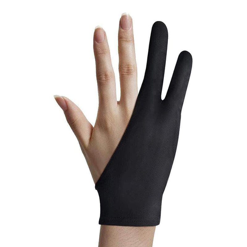 ArtNetic Artist Glove for Drawing Tablet, iPad (Smudge Guard, Two-Finger, Reduces Friction) - Ooala