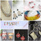 Artsy Crystal Beads, Connectors Spacers for Jewelry-Making, Earring, Necklace, Bracelet, Accessories