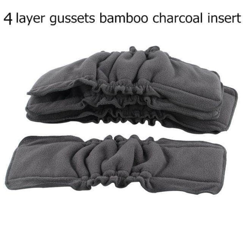 Axen 5 Pcs Bamboo Charcoal Insert, Baby Cloth Diaper Mat