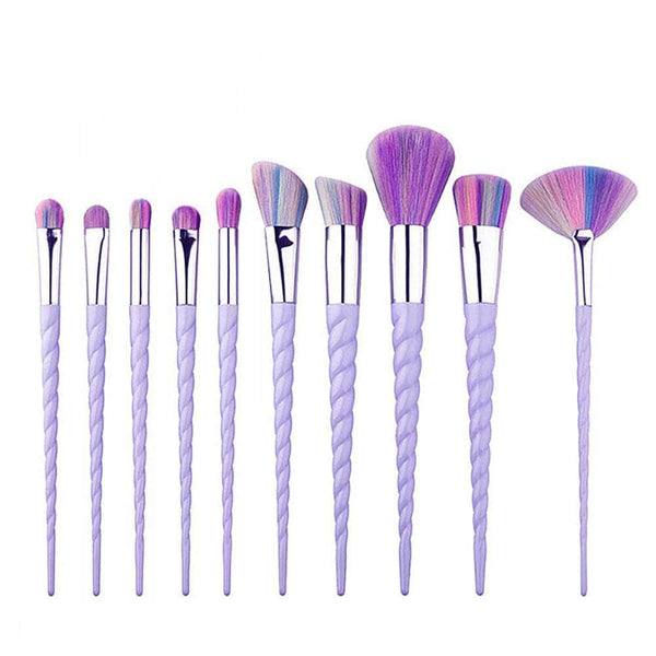 Balare 10-pcs Unicorn Makeup Brush Set