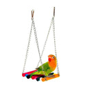 Synaty Bird Wooden Hammock Swing for Parrot - Ooala