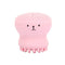 Brussh Octopus Shape Handheld Foaming Facial Scrub & Massager | Gentle Cleansing Silicone Face Brush