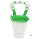 Calies Baby Fruit Feeder Pacifier - Fresh Food Feeder & Teething Toy for Toddlers & Kids│Green