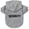 ChicAttire Security Pet Clothes |  Hoodies For Cats and Dogs, Gray