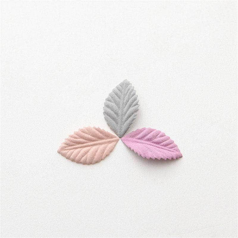 CraftLux Handmade Leaves for Scrap booking and Art Craft DIY│50 Pcs Assorted Colors