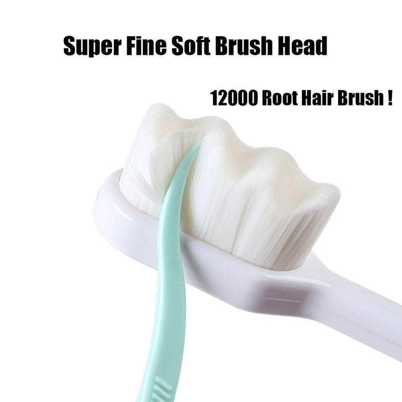 Diuns Ultra Soft 12000 Micro-Nano Wavy Bristles Toothbrush for Sensitive Teeth