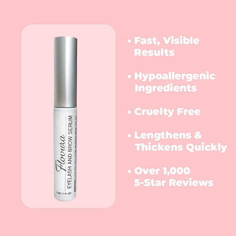 Flovura Flovura™ Eyelash Growth Enhancer & Brow Serum with Biotin & Natural Growth Peptides OODS0000424