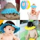 Fondle Baby Silicone Shower Cap | Adjustable Bathing Hat for Infants, Toddler and Kids