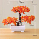 Funterior Yunsong Style Artificial Bonsai Tree Plants  | Small Ornaments For Home Decoration