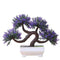 Funterior Longxu Style Artificial Bonsai Tree Plants | Small Ornaments For Home Decoration