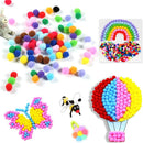 Gingo 15mm Soft Pom Pom Balls for Home Decor, Sewing Patterns & DIY Craft for Kids & Adults | 100Pcs