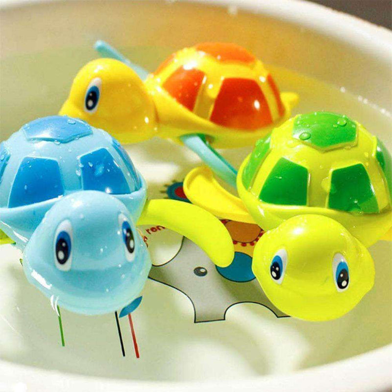 Heypex Swimming Turtles Floating Wind-Up Baby Bath Toy