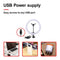 InnerCircle 10" Selfie Ring Light with 1.6 Meter Adjustable Tripod Stand & Phone Holder for Live Stream, Makeup, Video and Photography - Ooala