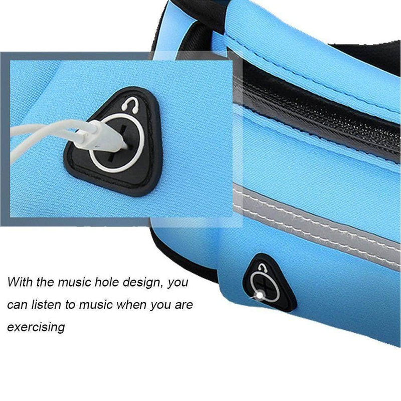 JRag Adjustable Water Resistant Running Waist Bag