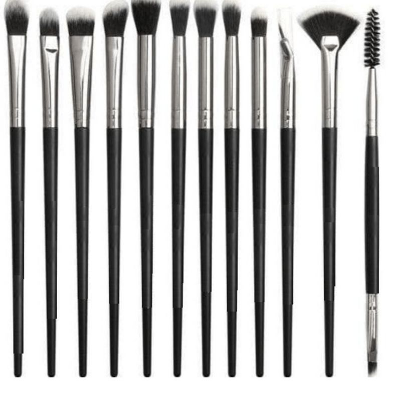 MakePro 12 pcs Makeup Brushes Set Perfect for Eye Makeup