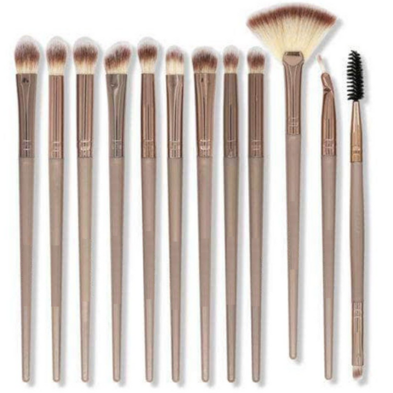 MakePro 12 pcs Makeup Brushes Set Perfect for Eye Makeup