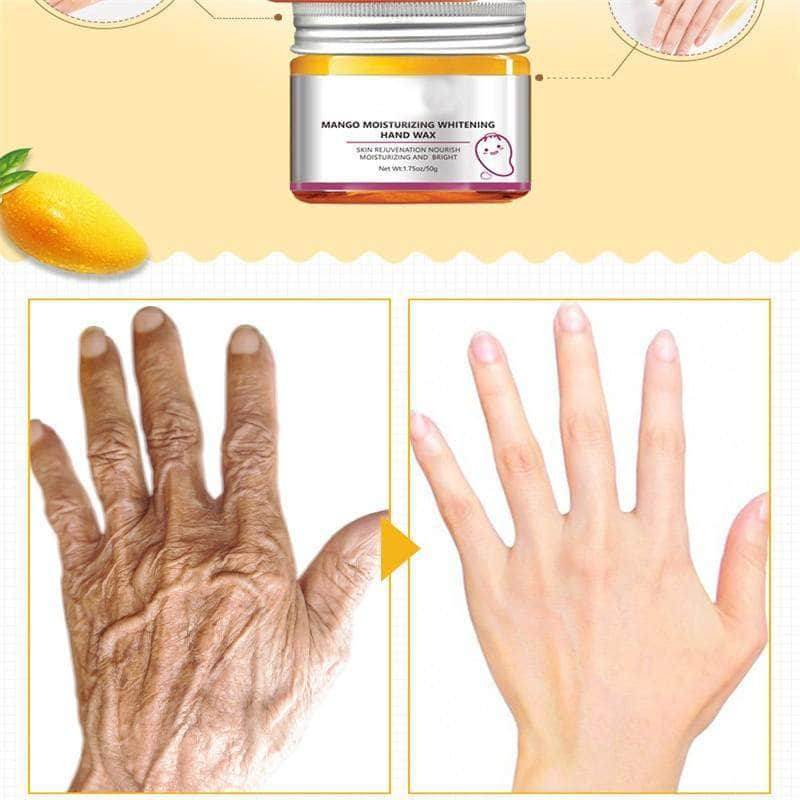 Maxinique Mango Moisturizing Hand Wax | Exfoliating & Anti-Aging Hand Skin Cream