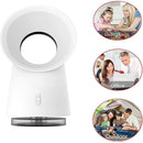 Nixar 3 in 1 Bladeless Mini Cooling Fan, Desktop Mist Diffuser, LED Night Light, Safe for Outdoor - Ooala