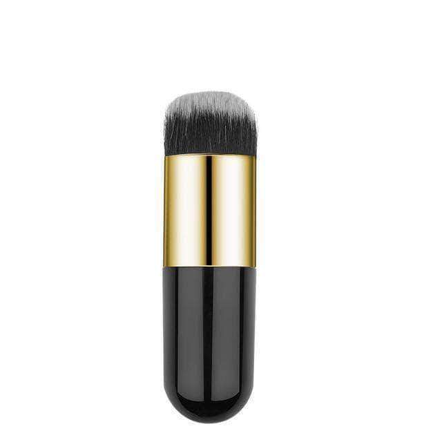 Divaza Chubby Pier Foundation Brush | Professional Flat Cream Makeup Brushes