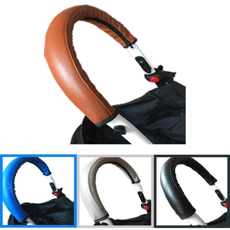 Buxom Baby Stroller Handle | PU Leather Armrest Case