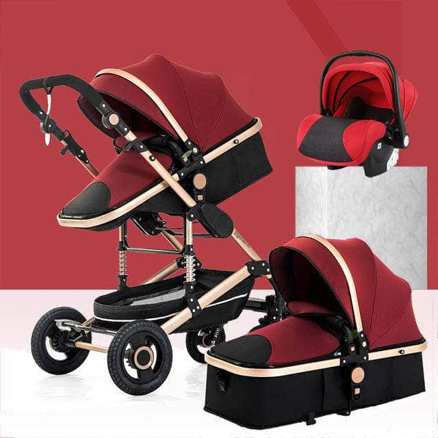 Snugsie 3-in-1 Baby Stroller | Multi-Functional and High-View