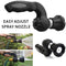 PluggScrew Adjustable Hose Nozzle Spray for Garden, Lawn & Car Washing