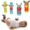 Babyn Playful & Colorful Infant Foot Socks, Wrist Rattle Toys