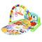 Peqon Baby Crawling & Play Mat with 5 Educational Sensory Activity Gym Toy Rack plus Piano