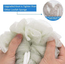 Twirfy Bath & Body Mesh Sponge, Pouf Shower Ball, Exfoliating Loofah Mesh Sponge - Ooala