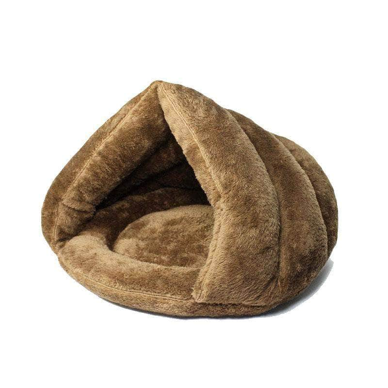 SurePet Bed Tent Kennel Nest Plush Cave House for Dog & Cat│Small Size