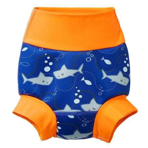 Swimmster Infant Swimming Nappies, High Waist Swimming Trunks | Shark