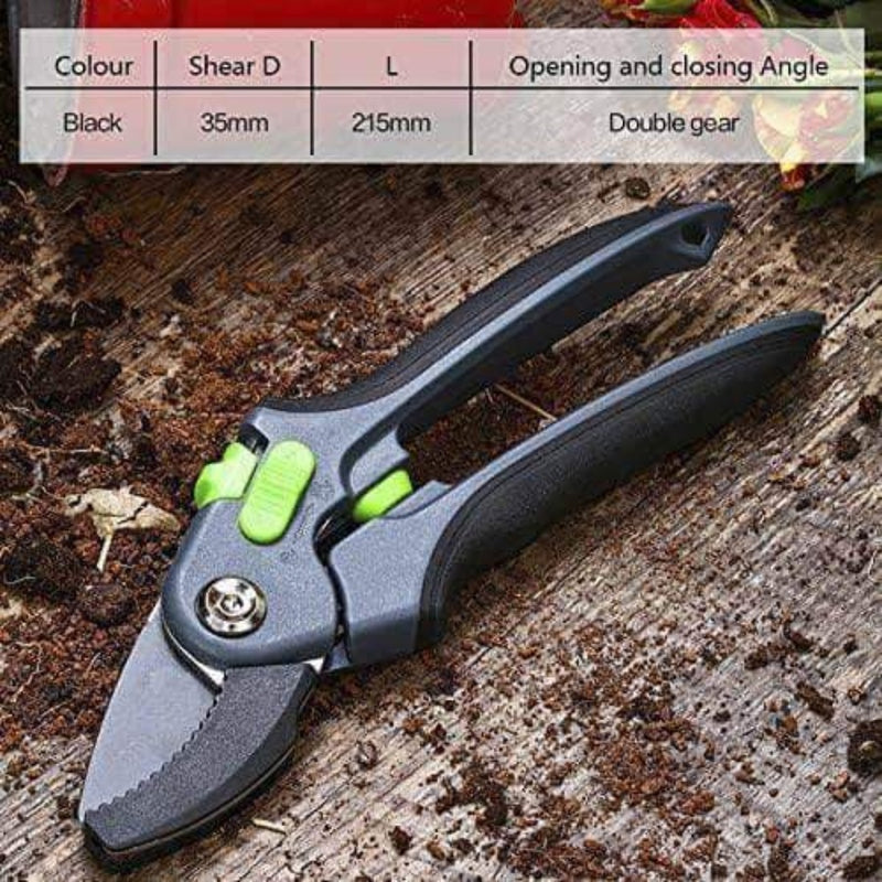 Kengvo Steel Pruning Shears | Home Durable Labor-Saving Garden Tool - Ooala