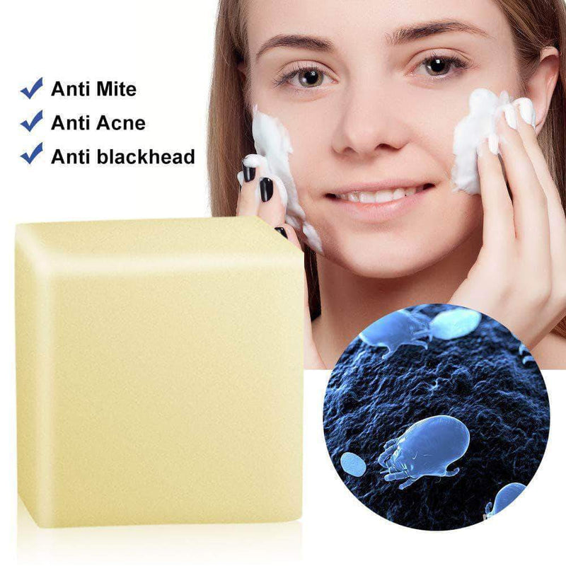 Theoup Sea Salt Bar Soap Treatment Against Acne and Other Skin Problems 100g