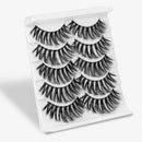 Velvery High Volume 3D False Eyelashes, Long and Thick, 5 Pairs