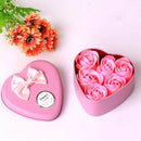 Washana 6Pcs Heart Scented Bath Body Petal Soap