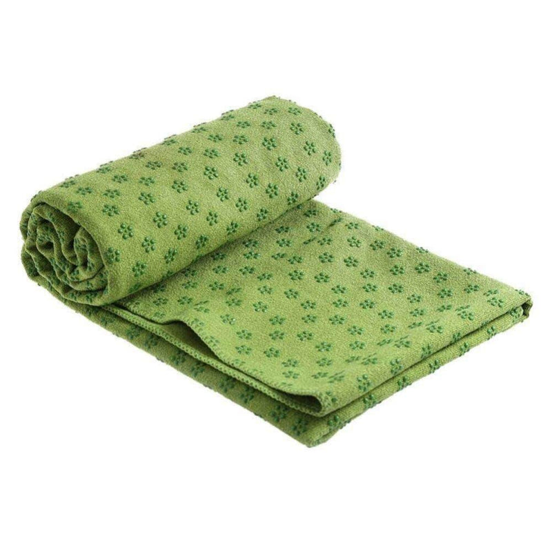 ZenAlley Non-Slip and Super-Absorbent Hot Yoga Towel, for Bikram Pilates and Yoga Mats - Ooala